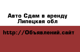 Авто Сдам в аренду. Липецкая обл.